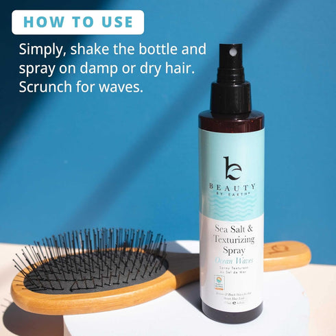 Sea Salt Spray for Hair - Natural & Organic Ingredients, Texturing Spray for Men & Women, Beach Wave Spray