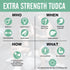 TUDCA Liver Support Supplements 1200 mg - High Strength Vegan Capsules for Liver, Kidney, Gallbladder Health