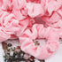 WHAVEL Pink Scrunchies, 16 Pieces Velvet Hair Ties for Party Favors, Valentines Galentines Day
