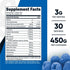 Nutricost Pre-C Pre-Workout Complex with Creatine, Blue Raspberry, 30 Servings, 450g Powder