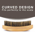 Wave Brush Medium Boar Bristles Hair Brush, Designed for Thin and Normal Hair, Great for 360 Waves