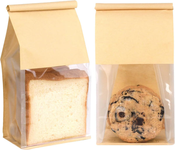 Kosotody 50 Pack Bread Bags for Homemade Breads,5.1 x 3.9 x 11 Inches