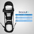 Brace On Adjustable Night Splint for Plantar Fasciitis and Foot Pain Relief, Medium, Black