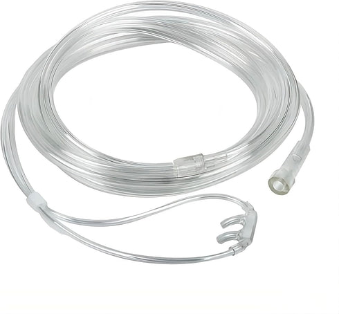 7 Foot Oxygen Nasal Cannula - 5 Pack Soft Fit Cannulas for Oxygen - Standard Kink Resistant Lightweight Oxygen Tubing Cannula