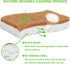 Natural Kitchen Sponges, 12 Pack Non-Scratch Scrubber, Biodegradable Compostable Sisal Cellulose Dish Scrub Sponges, Household Cleaning Sponges for Dishes by HileSwan