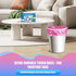 5 Gallon Colored Trash Bags, 150 Count, 0.94 Mil Thick, 18 Liter Garbage Bags for Bathroom, Home, Office