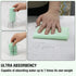 Microfiber Cleaning Cloths Roll (11.8" x 11.8") Ultra Absorbent, Lint Free, Quick Dry Tear Away Towels for Home (Green)