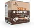 Rapidfire Caramel Macchiato Ketogenic High Performance Keto Coffee Pods, 16 Count, Supports Energy & Metabolism