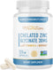Chelated Zinc Supplements | Zinc Glycinate 30mg | TRAACS Chelated Zinc Bisglycinate, Vitamin B6 & BioPerine | Immune