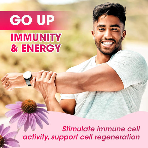 Immune, 4 Oz Lymphatic Drainage Supplements Drops for Lymph System Support, Cleanse & Detox, Liver Health