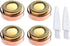 LinMei 4pcs Gold Replacement Blades for Facial Hair Remover Compatible with Gen 1 Finishing Touch Tool