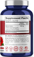 NusaPure Hibiscus Flower 10:1 Extract - 500 mg Equivalent to 5000mg, 200 Vegetarian Caps