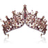 Vintage Baroque Queen Crowns, Purple Gothic Tiara for Women, Quinceanera Tiaras for Cosplay