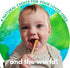 Gaia Guy Natural Bristle Bamboo Toothbrush for Kids, Compostable & Biodegradable, 6-Pack