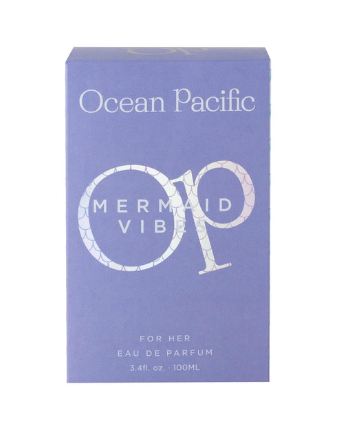Ocean Pacific Mermaid Vibes Eau De Parfum for Her, Fruity, 3.4 Fl Oz