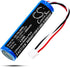 3.7V INR18650-1S1P Battery Replacement for Theradome PRO LH80 EVO, 2600mAh