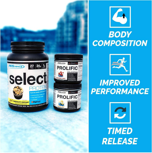PEScience Select Low Carb Protein Powder - Cake Pop Flavor, 5 Serving Keto Friendly