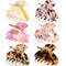 WILLBOND 6 Pieces Medium Hair Claw Clips for Thin Hair, 2.6 Inch Tortoise Shell Clip Banana Jaw Hairpin Barrettes for