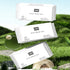 Cotton Facial Dry Wipes 100 Count, Deeply Cleansing Disposable Face Towel for Skin Care and Makeup Remover