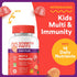 Immunity Gummies: B6, B12, Immune 60 Count (30 SmartyPants Kids Multivitamin & Vitamins C, D, A, and Zinc for Support