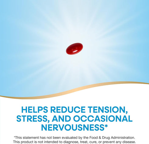 Nature's Way CalmAid - Helps Manage Stress and Tension, Clinically Studied Lavender, Non-Drowsy, 90 Softgels