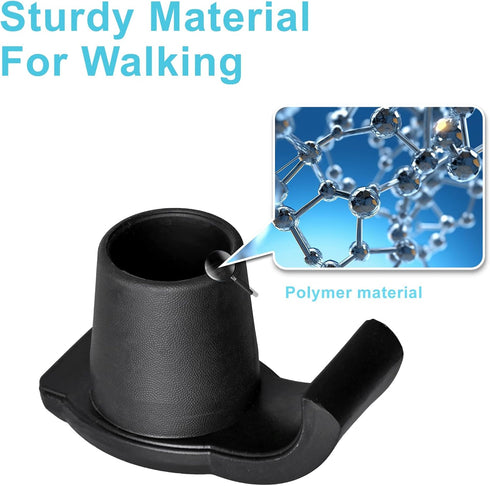 4 Pack Walker Skis Glides for Folding Walkers, Walker Glides for Seniors, Essentials Walker Accessories Mobility Aid Accessory for Seniors