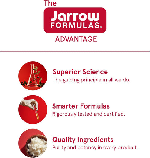Jarrow Formulas Biotin Ultra Strength 5000 mcg, Hair, Skin, Nails Support, 100 Veggie Capsules