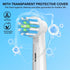 Replacement Heads for Oral B Braun Electric Toothbrush, 16 Pcs for Pro 1000/1500/7500/3000/7000