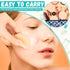 MotBach 100 PCS Nude Round Makeup Sponge, Cosmetic Foam Pad for Eye and Facial Powder Blender
