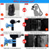Piudiog Setup Massage Gun Holder - Vertiball Massager Wall Mount, Hands-Free Massage Gun Mount for Self Back Massage