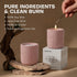 JueOne Scented Candles for Home, Natural Soy Wax Candle Gift, Non-Toxic Cement Jar Candles, Luxury Aromatherapy