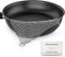 AMAGABELI GARDEN & HOME 8” x 8” 316 Stainless Steel Cast Iron Cleaner, Chainmail Scrubber for Dishes