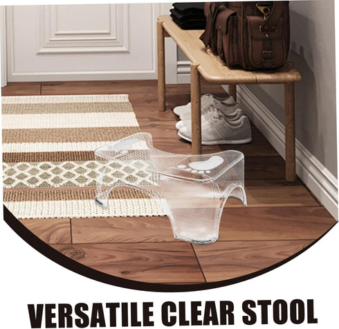 Compact Bathroom Spa Stool - Foldable Nonslip Shower Bench