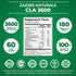 Zazzee High Potency CLA 3600, 180 Softgels, 3600 mg per Serving, Non-GMO, Made in The USA