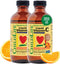 CHILDLIFE ESSENTIALS Liquid Vitamin C, Immune Support, All-Natural, 4 Fl Oz Bottle, Pack of 2