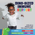 KAL Vitamin C-Rex Kids’ Gummies, Healthy Immune, Bone, Muscle & Skin Support, Vegan, Gluten Free, 60 Gummies
