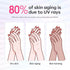 modelones UV Gloves for Nails, Professional UPF99+ UV Protection Fingerless Gloves for Gel Manicures