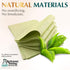 Natural Green Tea Oil Blotting Sheets for Face, 25% Larger, 100 Makeup Friendly Oil Absorbing Papers
