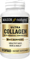 MASON NATURAL Ultra Collagen Capsules, 100 Count, 100% Pure Hydrolyzed Supplement for Healthy Skin, Hair, Nails & Joints