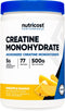 Nutricost Creatine Monohydrate Powder, Pineapple Mango, 500 Gram, Vegan, Non-GMO