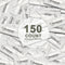 150 Pack Dental Floss Picks, Individually Wrapped Travel Dental Flossers, Unflavored Disposable Picks
