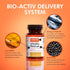 Vitality Rescue Omega 3 and Turmeric Supplement with Bioperine, CurcuWin 46X for Workout Recovery, Joint & Brain Health