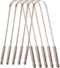 Tongue Scraper Cleaner: 100% Professional Stainless Steel Tongue Cleaner for Adults, Pack of 5, Surgical Grade Steel