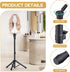 Relx Adjustable Wig Head Stand, Mannequin Tripod for Cosmetology Hairdressing Training