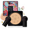 NUIBO Mushroom Head Air Cushion CC Cream Foundation, Moisturizing BB Cream, Long Lasting Matte Concealer with 2PCS