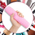 Makeup Brush Cleaner Mat, Silicone Brush Cleaning Pad Big Size with Suction Cup for Makeup Brush Cleaning (Pink)