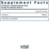 Vital Nutrients L-Glutamine Powder | 225g | Healthy Gastrointestinal Function, Non-GMO, Gluten & Dairy Free