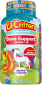 L'il Critters Bone Support Gummy Vitamin for Kids, 120 gummies, Bone Support, Calcium, Vitamin D3