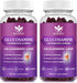 Glucosamine Chondroitin Gummies, Joint Support Supplement with MSM & Elderberry, 60 Gummies (2 Pack)