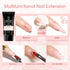 ROSALIND Soft Pink Poly Nail Gel, 2 oz Poly Extension Gel for Nail Art Decoration, Easy to DIY, Pink Nail Enhancement